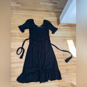 Juicy Couture 100% Modal Black Dress
